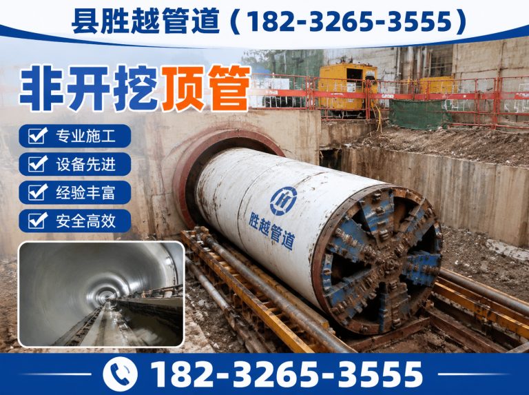 河南人工顶管展示图
