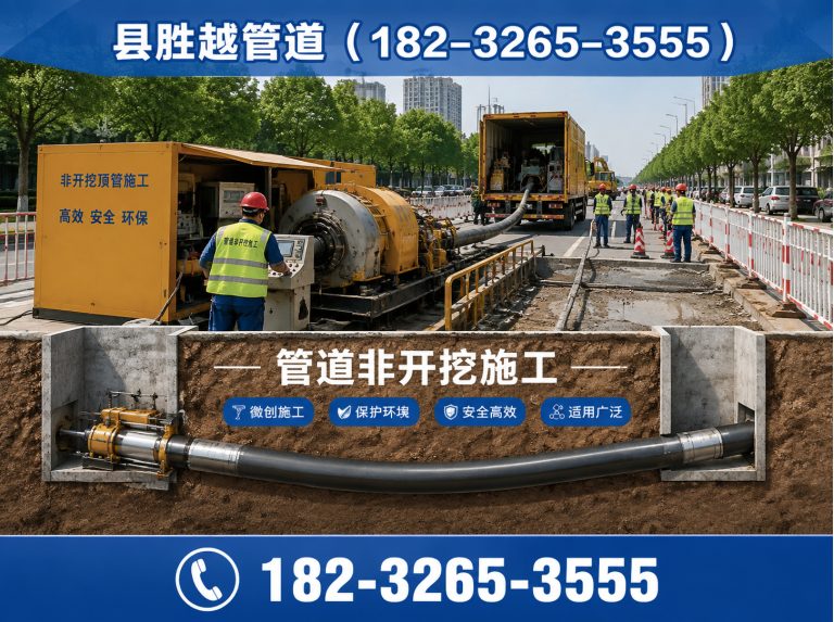 河南市政管道铺设展示图